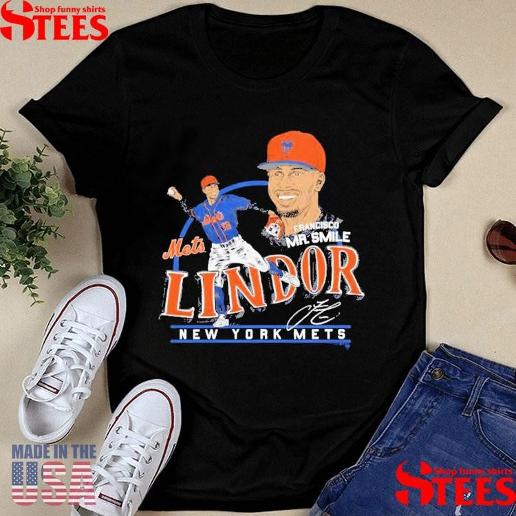 Francisco Lindor New York Mets Graphic Player Shirts