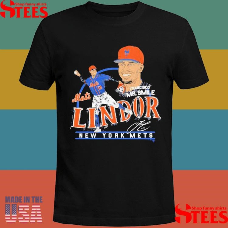 Francisco Lindor New York Mets Graphic Player Shirts