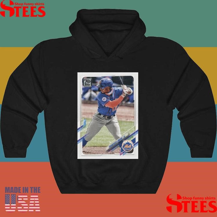 Francisco Lindor New York Mets Homage 2021 Topps Baseball Card Player Shirts