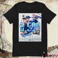 Freddie Freeman Los Angeles Dodgers MLB 2,500th Hit Vin Scully Ave Poster Poster t-shirt