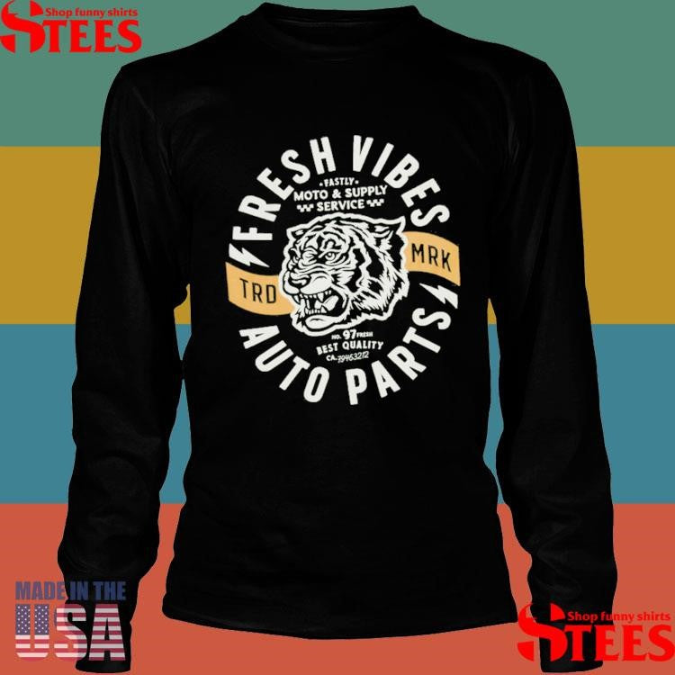 Fresh Vibes Auto Parts Boys Shirts