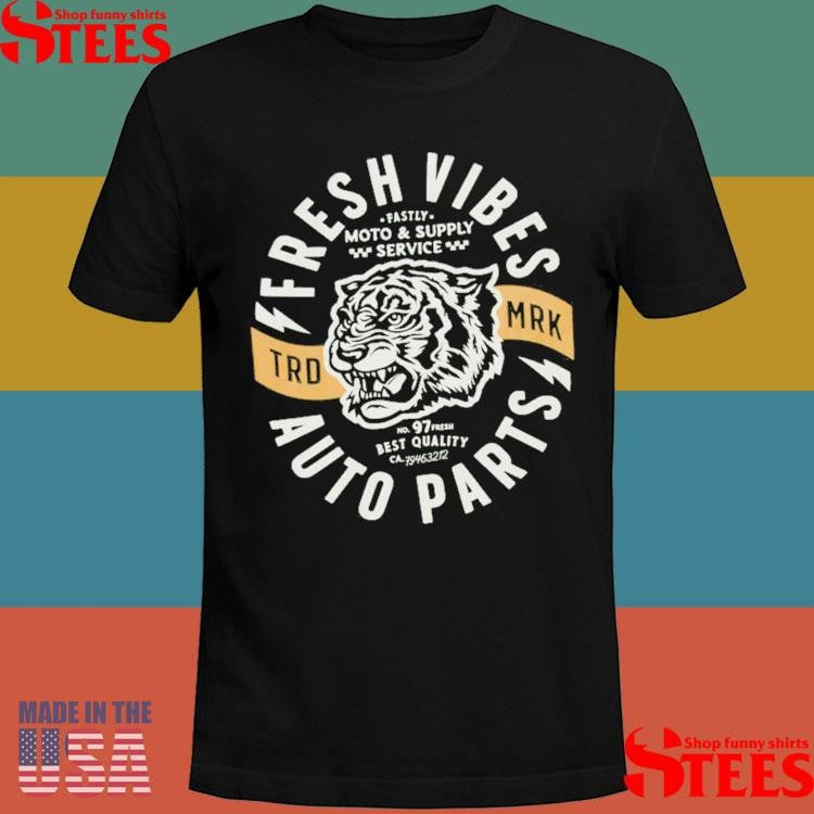 Fresh Vibes Auto Parts Boys Shirts