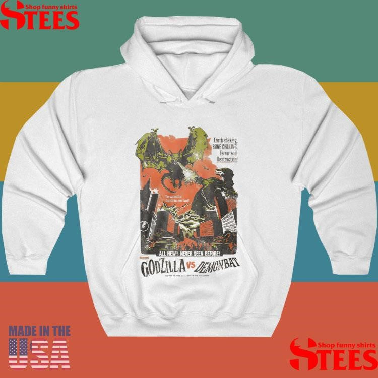Fright Rags Godzilla vs Demon Bat Shirts