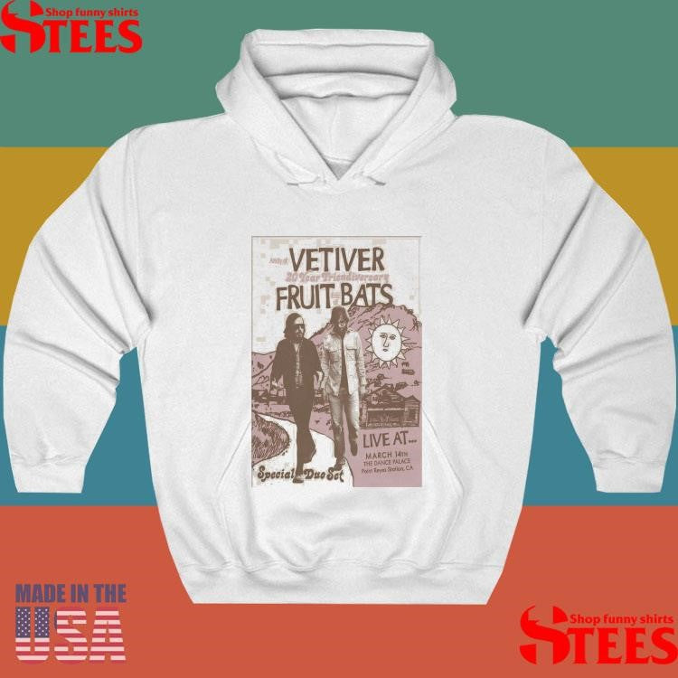Fruit Bats And Vetiver Mar 14 2026 In Point Reyes Ca T-shirt