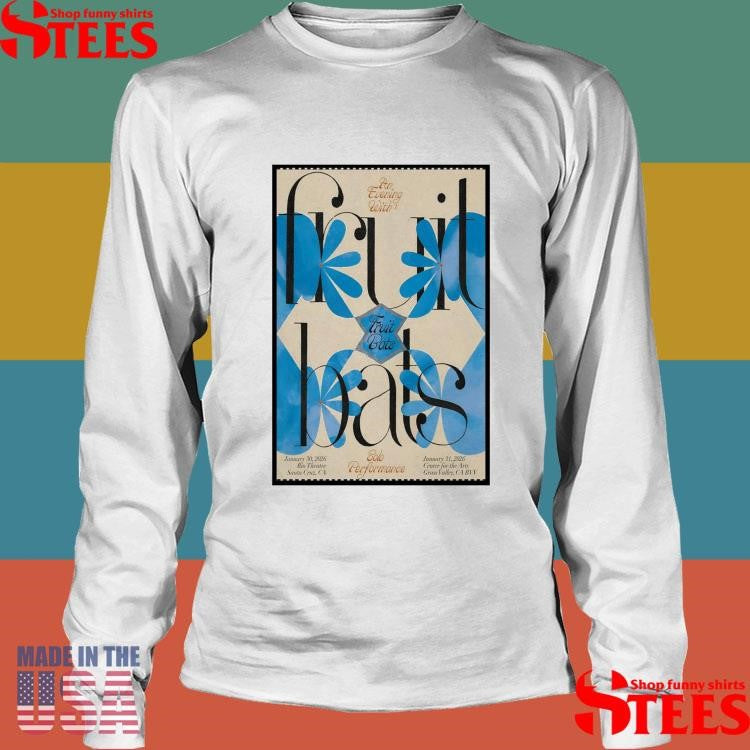 Fruit Bats California 2026 Tour T-shirt
