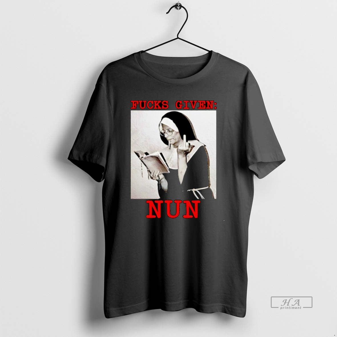 Official Fucks Given Nun Smoking Christmas T-Shirts, Hoodie, Sweatshirt | CiraTrend.com