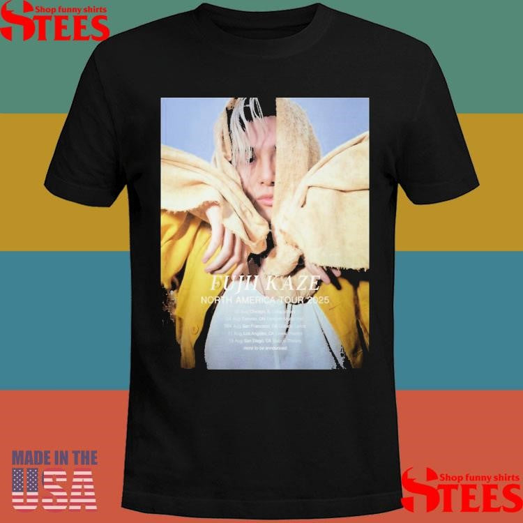 Fujii Kaze North America Tour 2025 Shirts