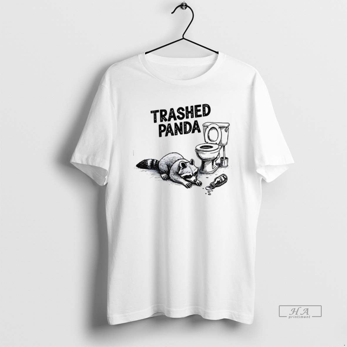Official Funny Trashed Panda Racoon Gets Drunk T-Shirts, Hoodie, Sweatshirt | CiraTrend.com