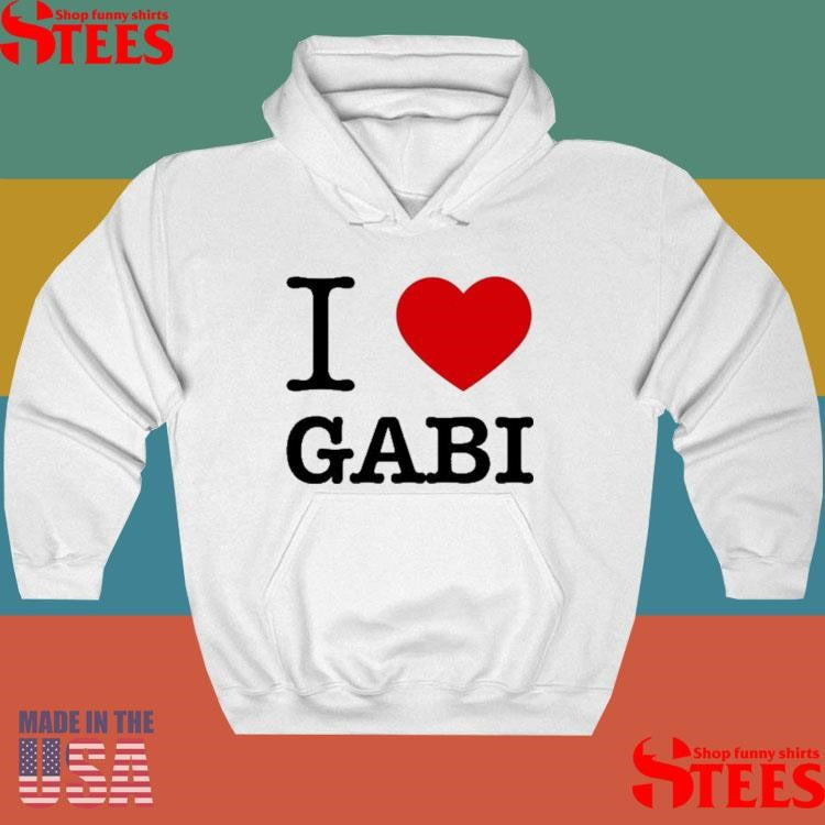Gabriela Moura I Love Gabi T-shirt
