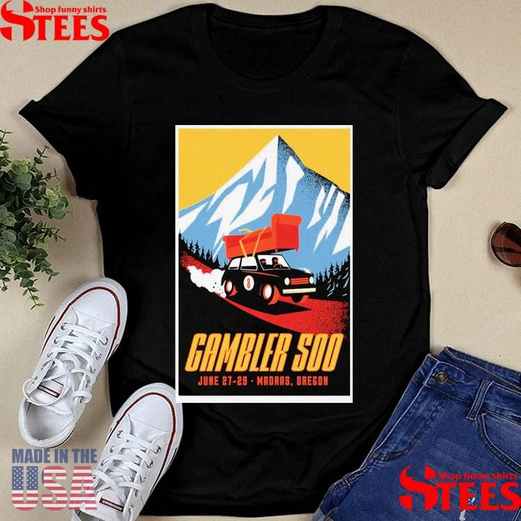 Gambler Soo Poster June 27-29 2025 Madras, Oregon T-shirt