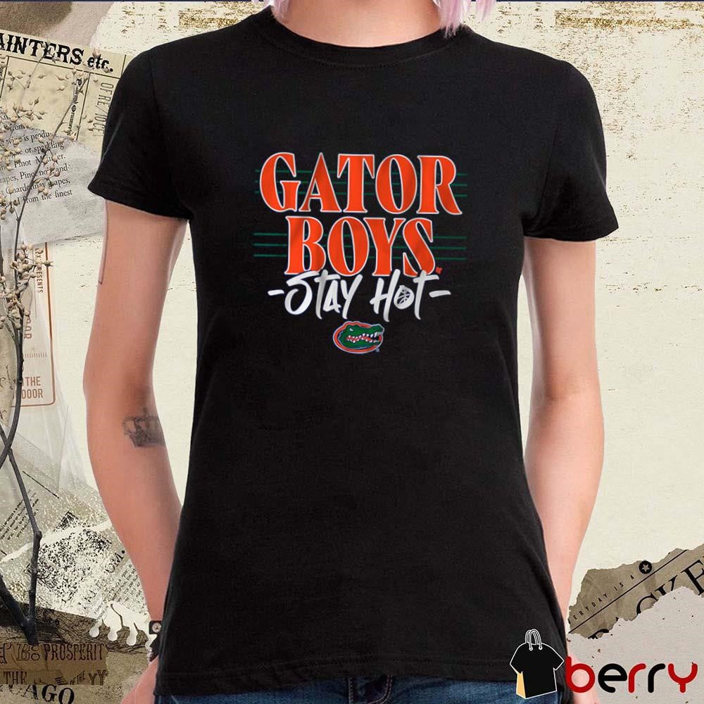 Gator Boys Stay Hot 2025 NCAA Southeastern Conference Florida Gators Logo t-shirt