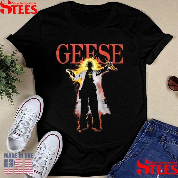 Geese Trumpet Jesus T-shirt