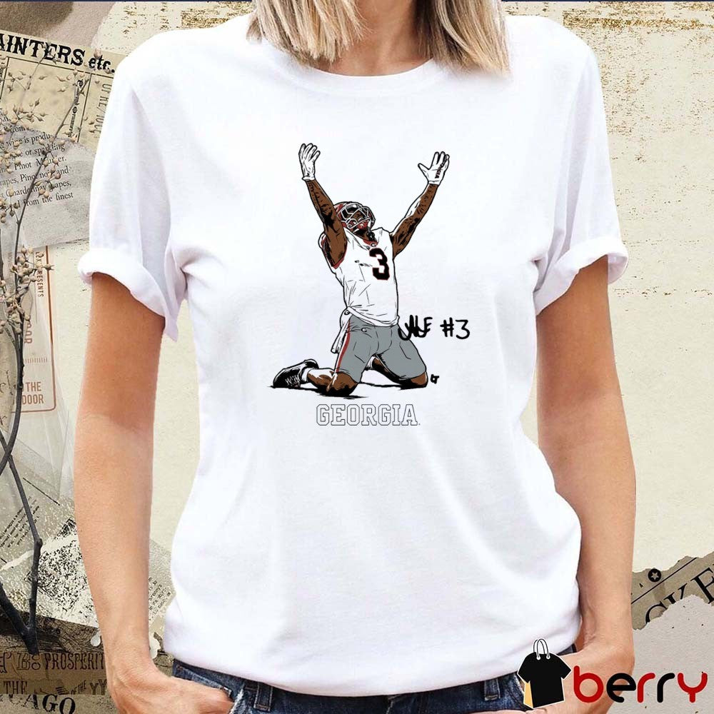 Georgia Bulldogs Football Nate Frazier End Zone Celebration Signature t-shirt