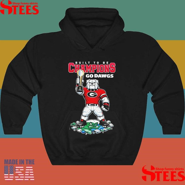 Georgia Bulldogs Playoff Mode Built To Be Champions Go Dawgs 2026 T-shirt
