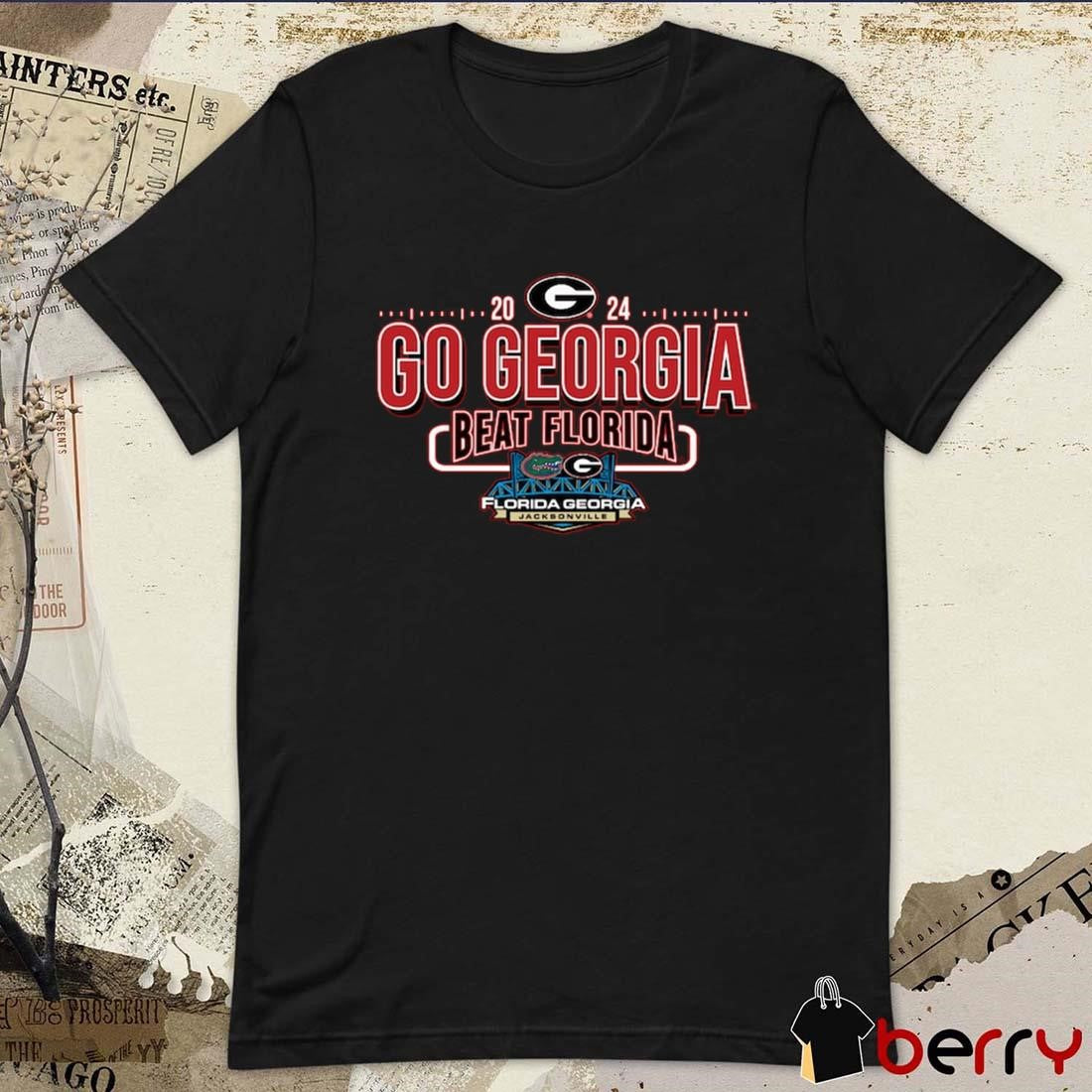 Georgia Bulldogs vs. Florida Gators 2024 Rivalry Go Georgia Beat Florida t-shirt