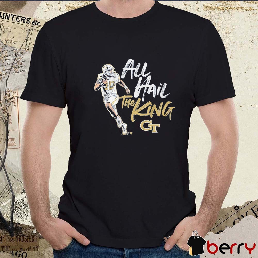 Georgia Tech Yellow Jackets Football Student Athlete All Hail Haynes King t-shirt