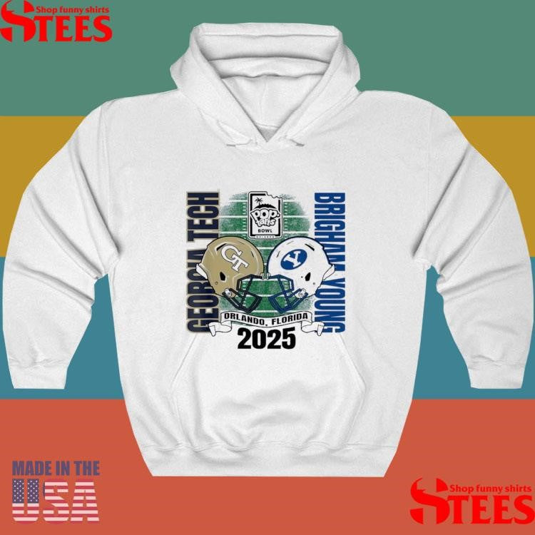 Georgia tech yellow jackets vs byu cougars poptarts bowl 25 T-shirt
