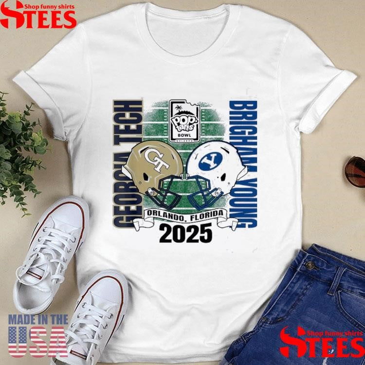 Georgia tech yellow jackets vs byu cougars poptarts bowl 25 T-shirt