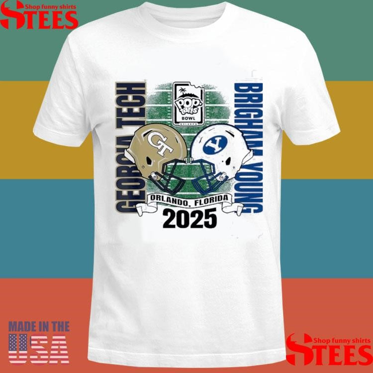 Georgia tech yellow jackets vs byu cougars poptarts bowl 25 T-shirt