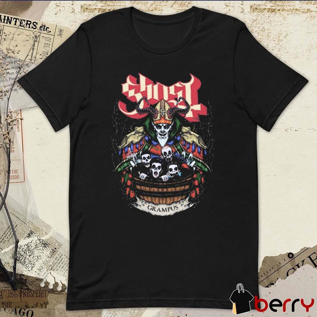 Ghost Grampus Festival Artwork Holiday 2024 t-shirt