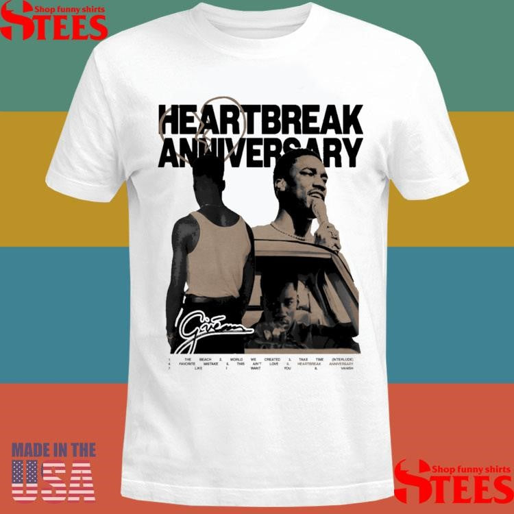 Giveon Heartbreak Anniversary Shirts