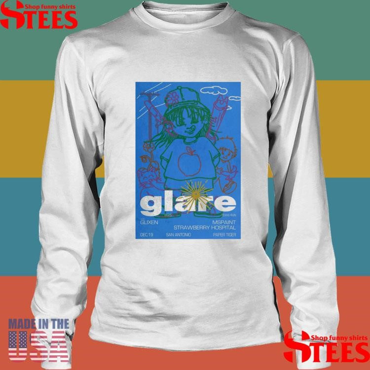 Glare December 19 2025 Paper Tiger San Antonio Tx T-shirt
