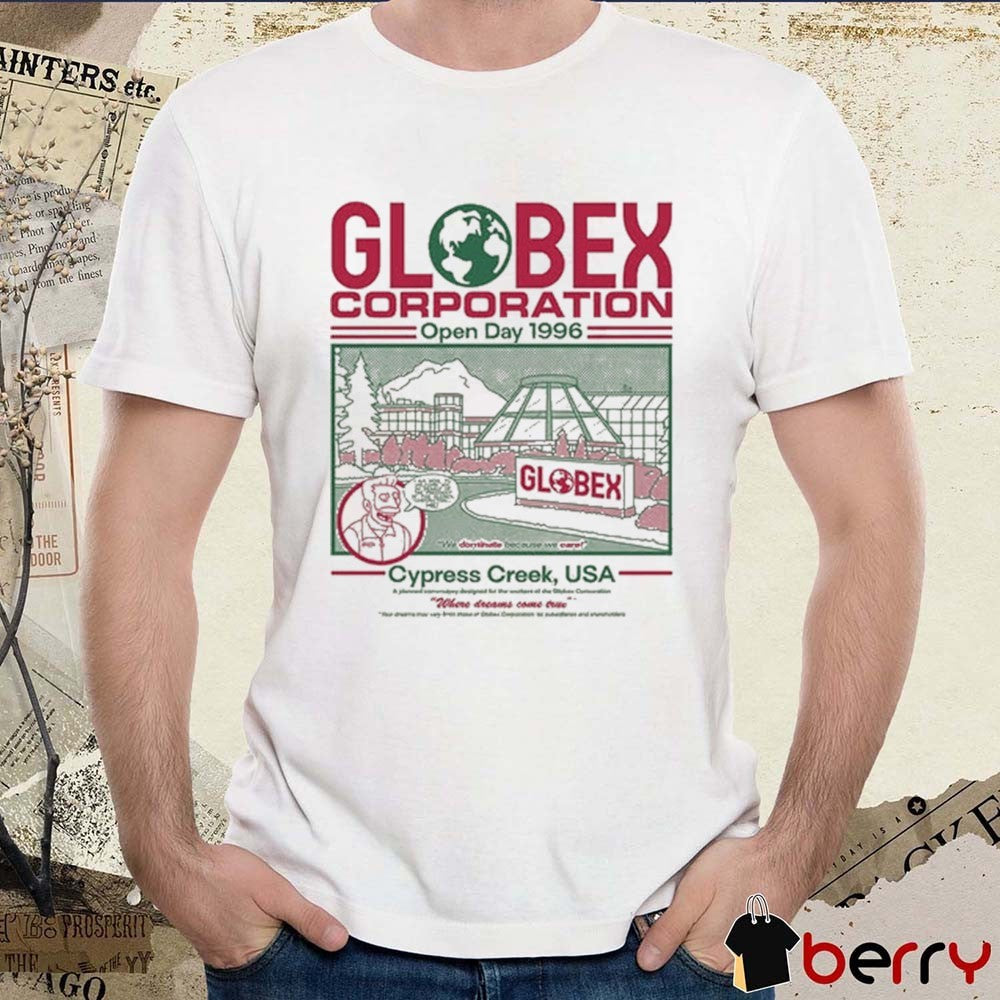 Globex Corporation Open Day 1996 Cypress Creek USA t-shirt