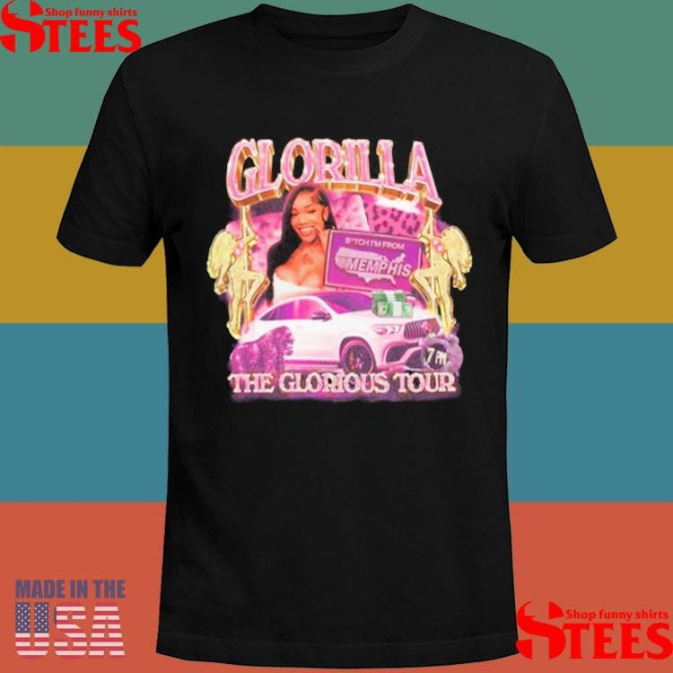 Glorilla The Glorious Tour From Memphis Shirts