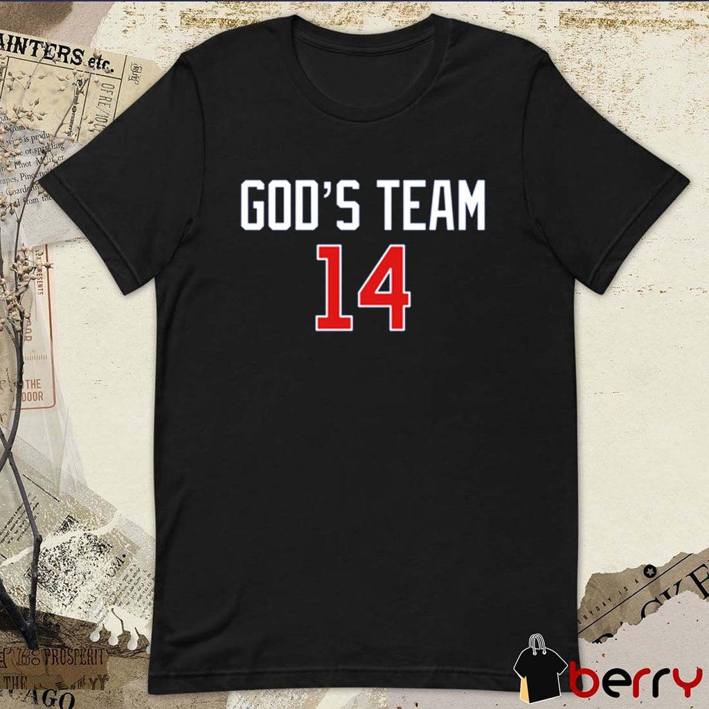 God’s Team 14 Chicago Cubs Baseball Pope Leo XIV t-shirt