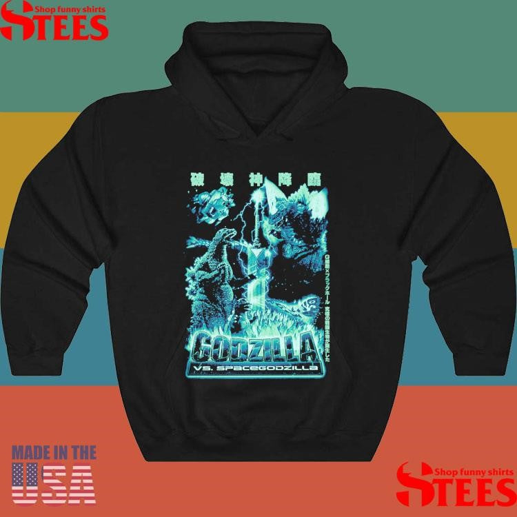 Godzilla Vs Spacegodzilla Battle T-shirt