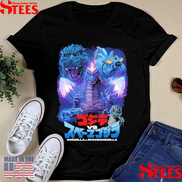 Godzilla Vs Spacegodzilla Graphic T-shirt