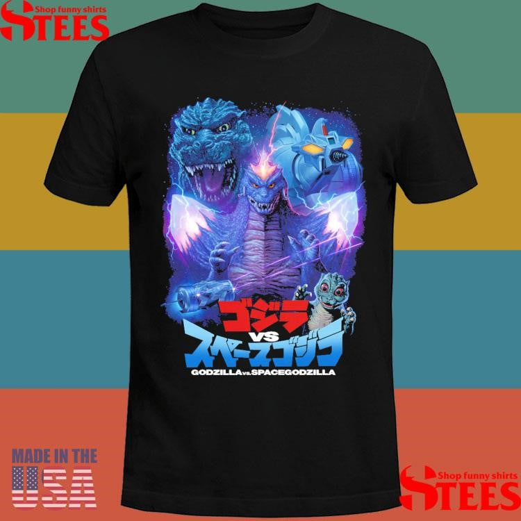 Godzilla Vs Spacegodzilla Graphic T-shirt