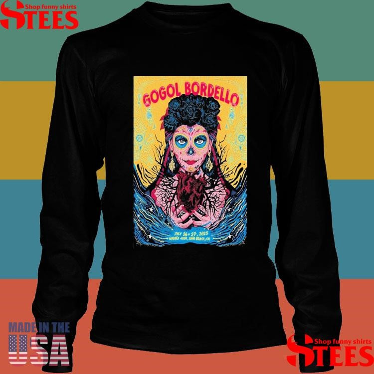 Gogol Bordello Warped Tour Long Beach Ca July 26 27 2025 T-Shirts