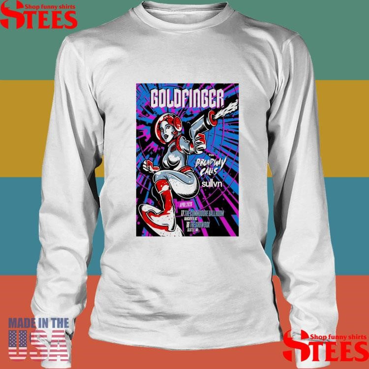 Goldfinger April 2026 Shows T-shirt