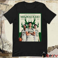 Good Luck This Season Milwaukee Bucks And Wisconsin Herd Two-Way Players Poster t-shirt