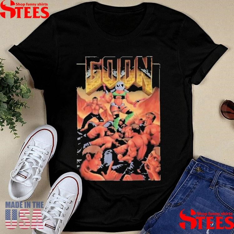 Goon Doom Parody Art T-shirt