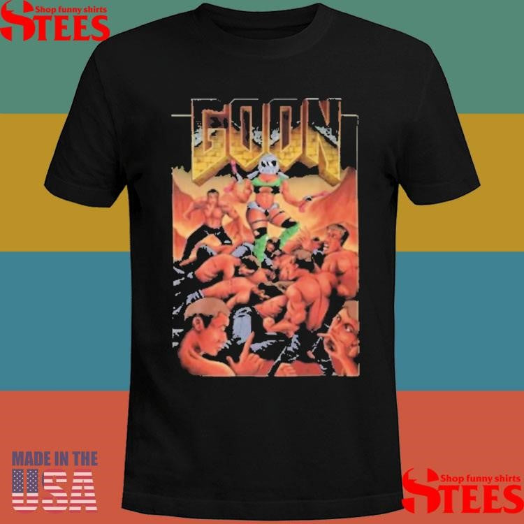 Goon Doom Parody Art T-shirt