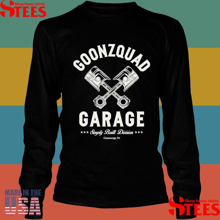 Goonzquad Garage Piston Simply Built Division T-shirt