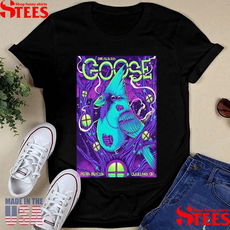 Goose Cleveland Oh Jacobs Pavilion June 19-20 2025 T-shirt