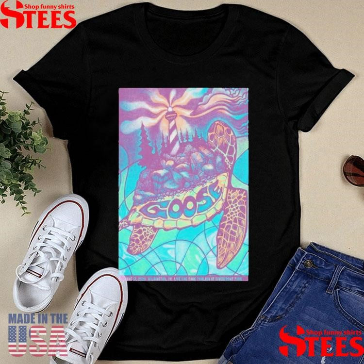 Goose On June 17 2025 In Wilmington Nc Tour Turtle T-shirt