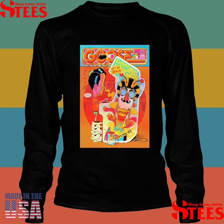 Goose Show June 27 2025 Bank Of New Hampshire Pavilion Gilford, T-shirt