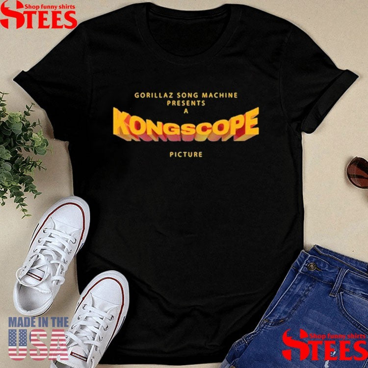 Gorillaz Song Machine Presents A Kongscope Picture T-shirt