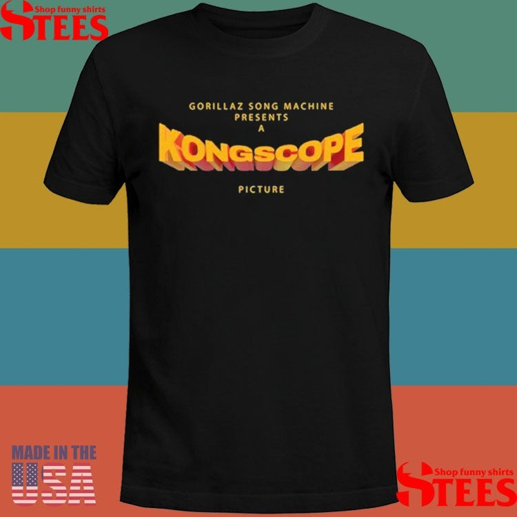 Gorillaz Song Machine Presents A Kongscope Picture T-shirt