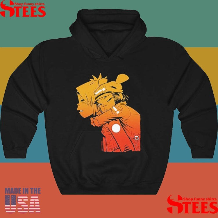 Gorillaz Sunset Piggyback T-shirt