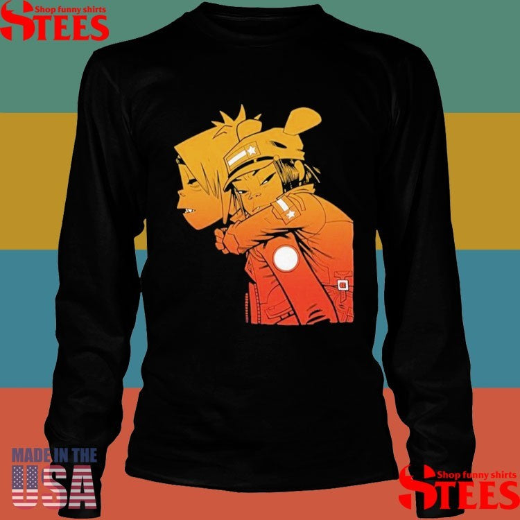 Gorillaz Sunset Piggyback T-shirt