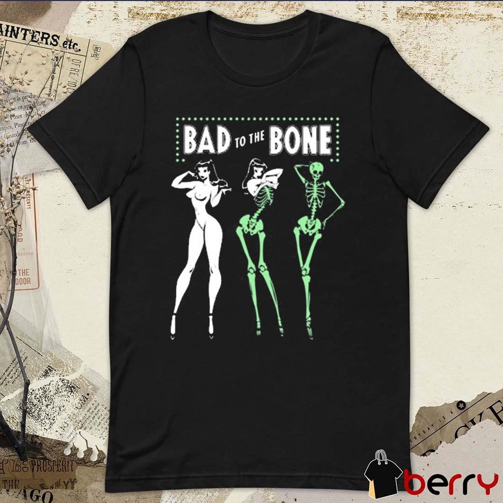Gothmania666 Sveta Shubina Bad To The Bone t-shirt