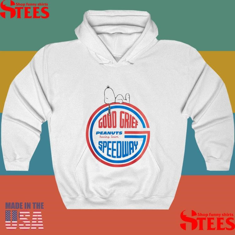 Goud Grief Peanuts Racing Team Speedway Shirts