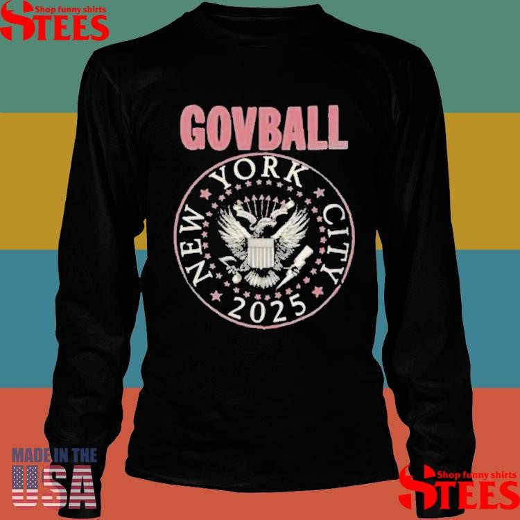Governors Ball Music Festival Gov Bop Lineup T-shirt