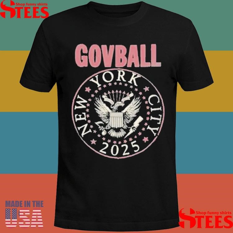 Governors Ball Music Festival Gov Bop Lineup T-shirt
