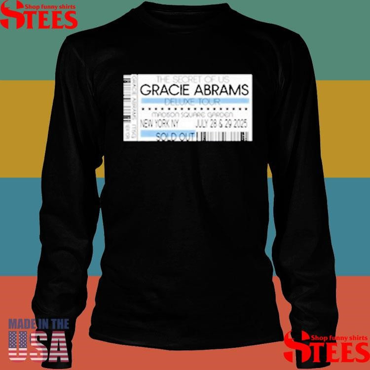 Gracie Abrams New York July 28 + 29, 2025 T-shirts